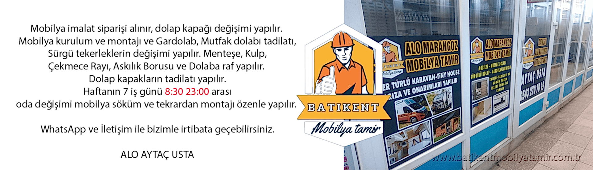 Batıkent Mobilya Tamir Merkezi Aytaç Usta 1